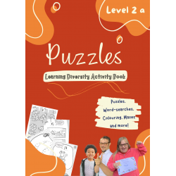 Puzzles activity book 2A